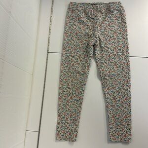 floral polo leggings- size 6x